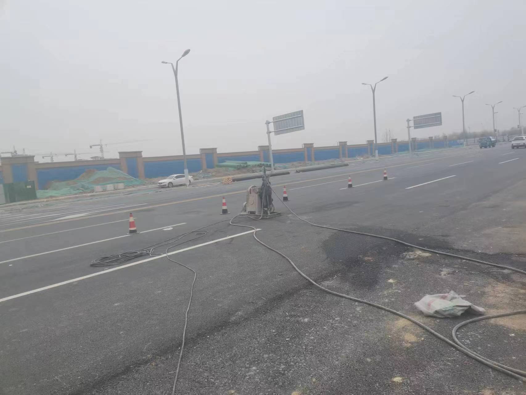 厚街镇马路注浆